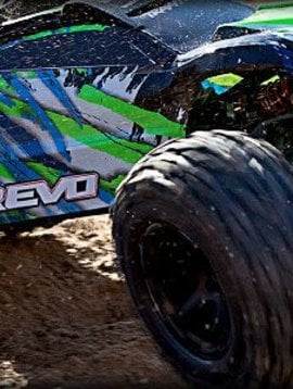 Traxxas E- Revo VXL Brushless 1/10 Scale Monster Truck Green