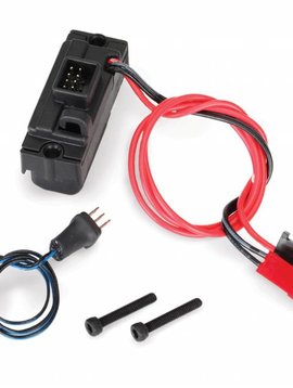 Traxxas TRA8028 LED lights, power supply (regulated, 3V, 0.5-amp), TRX-4/ 3-in-1 wire harness