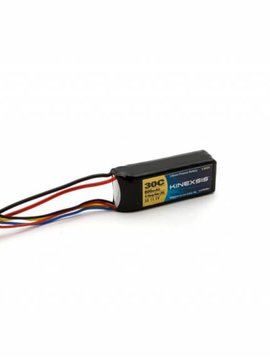 Kinexsis KXSB0010  11.1V 800mAh 3S 30C Lipo, 18AWG, JST