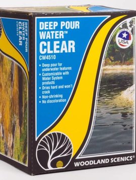 Woodland Scenics WOOCW4510 Deep Pour Water, Clear