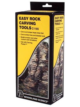 Woodland Scenics WOOC1185 Easy Rock Carving Tools