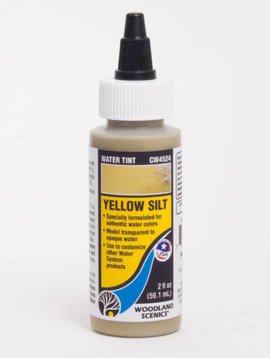 Woodland Scenics WOOCW4524 Water Tint, Yellow Silt