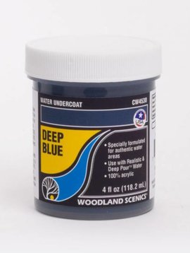 Woodland Scenics WOOCW4530 Water Undercoat, Deep Blue