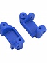 RPM Front Caster Block, Blue: TRA 2WD