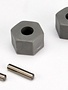 Traxxas TRA3654 Hex Whl Hub 2.5x10mm Fr Rustler/Stampede (2)