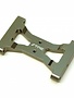 STRC STRT8239CGM Aluminum HD Rear Chassis Cross Brace, Gun Metal: TRX-4