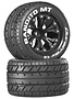 Duratrax DTXC3504 Bandito MT 2.8  Truck Mntd 1/2  Offset C2 Blk (2)