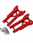 STRC ST2555R Mach Alum Rear A-Arms Red Slash/Nitro Slash