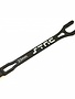 STRC ST3727GM Alum Pro Racing Battery Strap Gun Metal Slash