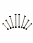 STRC ST3640BK Hardened Polished Steel Susp Hinge-Pin Set