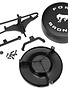 Traxxas 8074 - Spare tire mount/ mounting bracket/ spare tire cover/ mounting hardware
