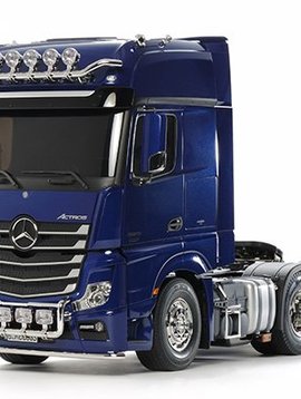 Tamiya TAM56354 1/14 Scale RC Mercedes-Benz Actros - 3363 6x4 GigaSpace Pearl Blue