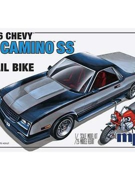 MPC MPC888/12 1/25 1986 Chevy El Camino SS w/Dirt Bike