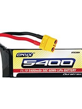 Duratrax DTXC2005 Lipo Onyx 3S 11.1V 5400mAh 50C Soft Battery