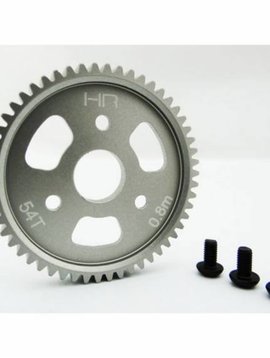 Hot Racing 54T Aluminum Spur Gear, 32P (0.8Mod)