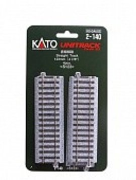 thumbnail image 2 of Kato 2-143 123mm Straight Magnetic Uncoupler Track (2 Pieces) – HO Scale 2 of 6