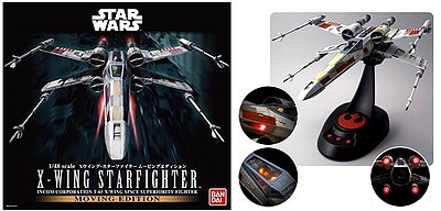 BAN196419 1/48 X-Wing Starfighter Moving Edition - HobbyQuarters BAN196419 1/48 X-Wing Starfighter Moving Edition - HobbyQuarters