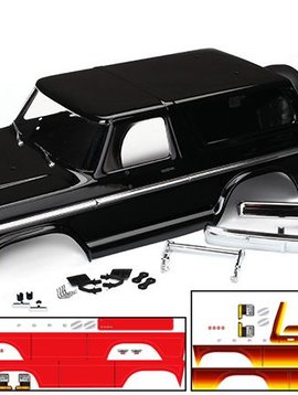 TRA8010X - Body, Ford Bronco, complete (black)