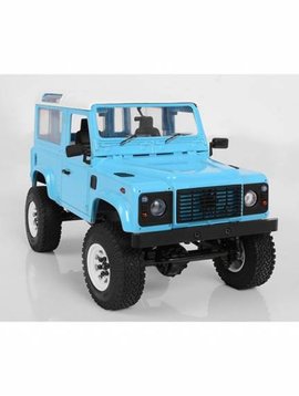 RC4WD 1/18 Gelande II Truck Brushed RTR, D90 Body, Blue (RC4ZRTR0039)