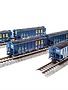 BLI N H2a 3-Bay Hopper, CSX/Blue/Yellow Lettering B(6)