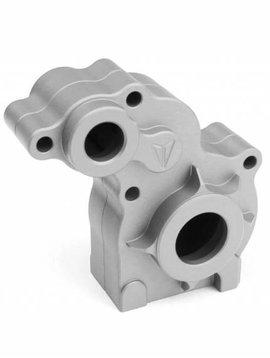 vanquish Aluminum Transmission Housing, Clear Anodized: SCX10 (VPS01183)