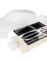 Traxxas 8312 Body, Ford Mustang (clear, requires painting)/ window masks/ decal sheet