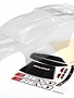 Traxxas TRA8611  Body, E-Revo (clear, requires painting)/window, grill, lights decal sheet
