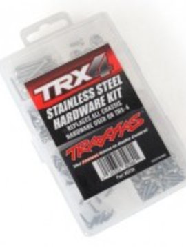 Traxxas TRA8298  TRX4 Stainless Steel Hardware Kit Replaces All Chassis Hardware used on TRX4