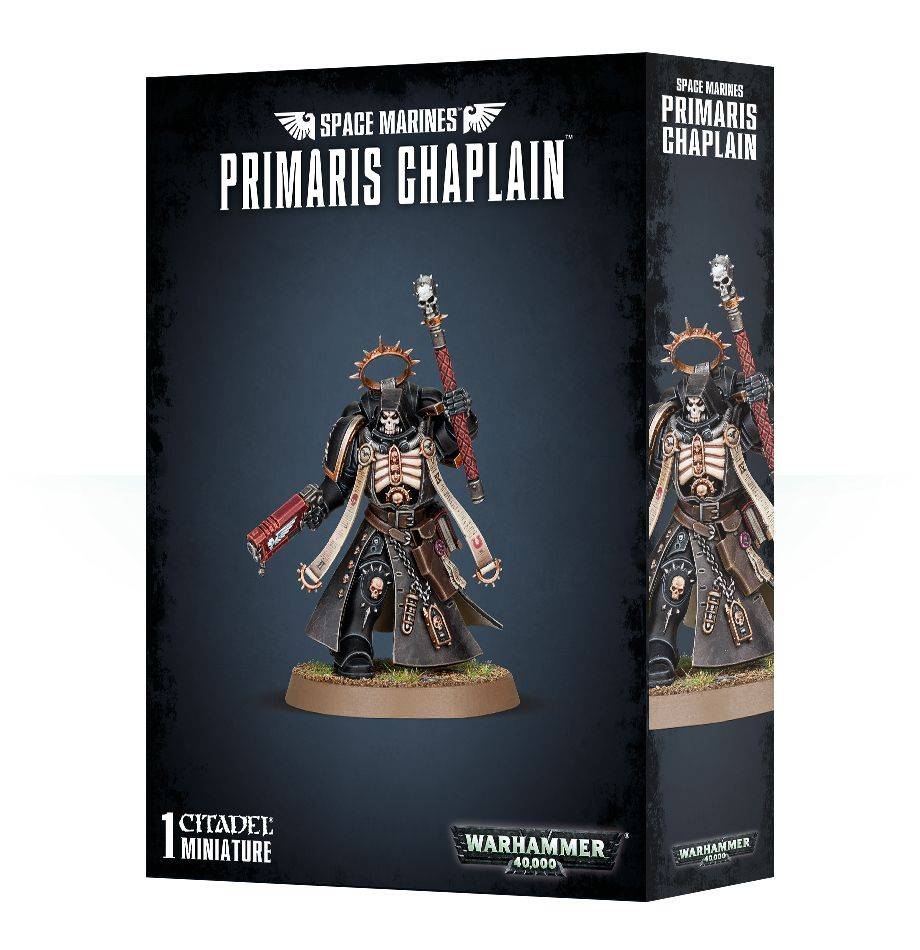 Space Marines Primaris Chaplain 48-62 40k - HobbyQuarters