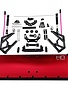 HRA SCX1213P02 CNC Aluminum Red Snow Plow Scx SCXII