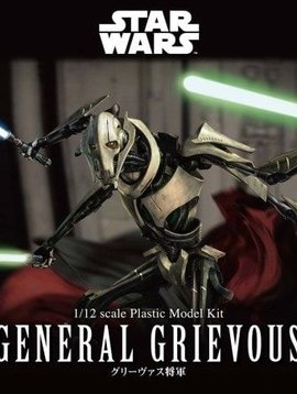 BAN BAN216743 1/12 General Grievous Star Wars Plastic Model Kit