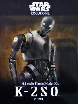 BAN BAN209433 1/12 Scale K-2S0 Star Wars Plastic Model Kit