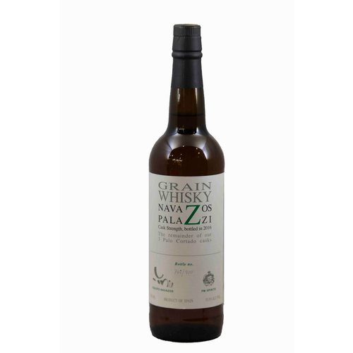 Navazos-Palazzi Grain Whisky 'Cask Strength' 'Palo Cortado Casks' 2016, Jerez, Spain (750ml) Navazos-Palazzi Grain Whisky 'Cask Strength' 'Palo Cortado Casks' 2016, Jerez, Spain (750ml)