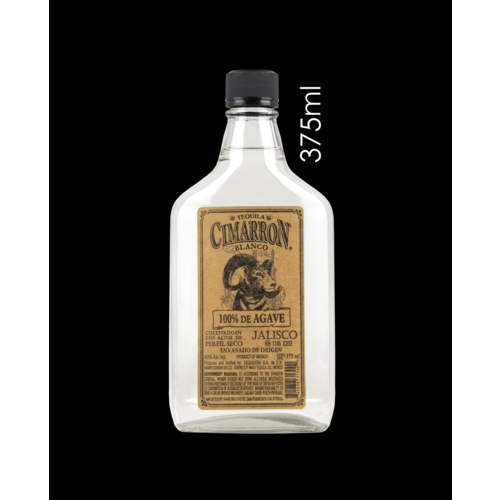 Cimarron Blanco Tequila, Jalisco , Mexico (375ml) Cimarron Blanco Tequila, Jalisco , Mexico (375ml)