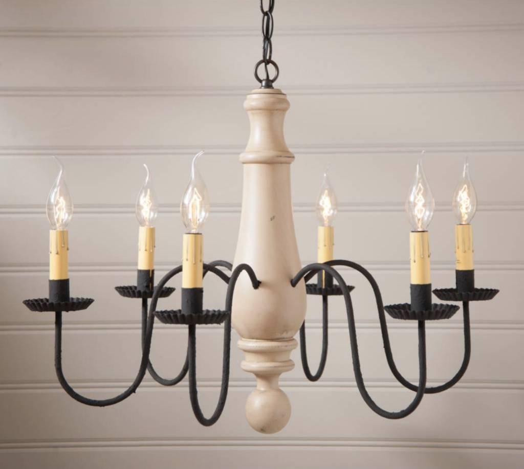 Manassas Chandelier Colonial Wood Chandeliers Nana S Farmhouse Irvin S Tinware Manassas Wood Chandelier In Sturbridge