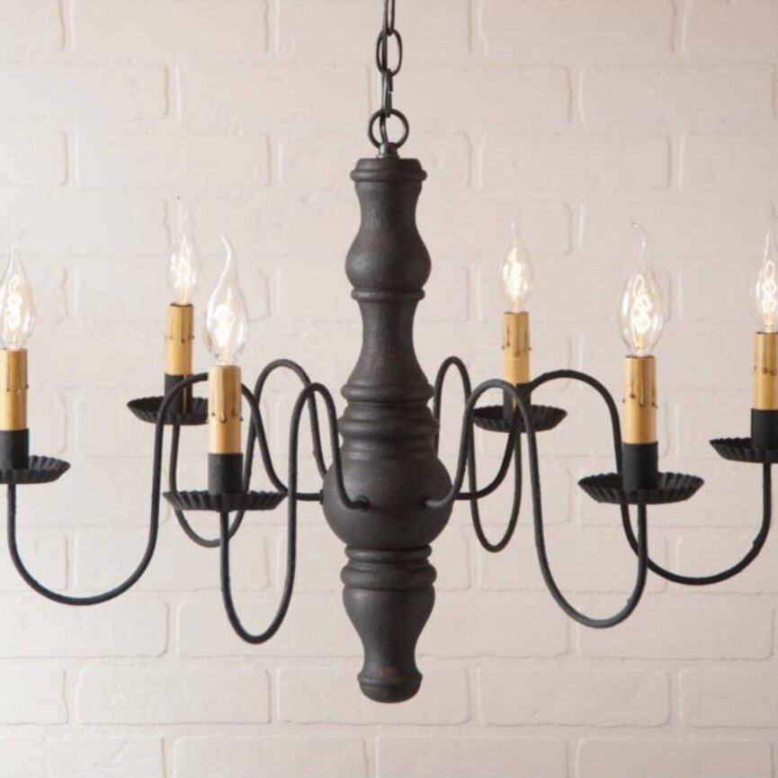 Gettysburg Wood Chandelier in Hartford