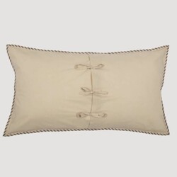 Sawyer Mill Charcoal Ticking Stripe Shams