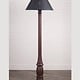 Irvin's Tinware Brinton House Floor Lamp with Textured Black Shade