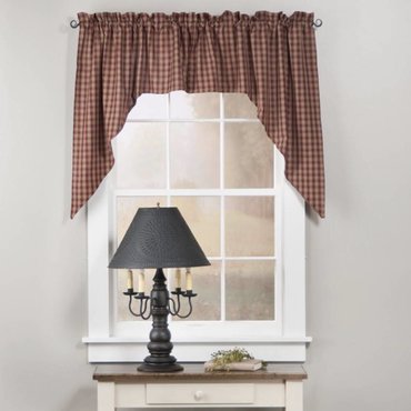 Sturbridge Patch Wine Bedding Collection Country Primitive