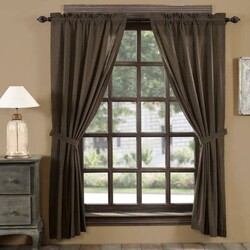 Kettle Grove Plaid Panels 84" x 40"