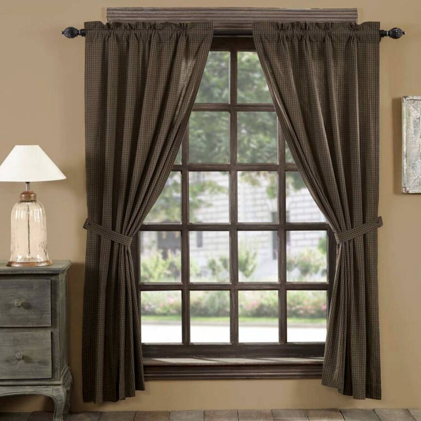 Kettle Grove Plaid Panels 84" x 40"