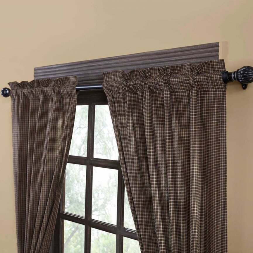 Kettle Grove Plaid Panels 84" x 40"