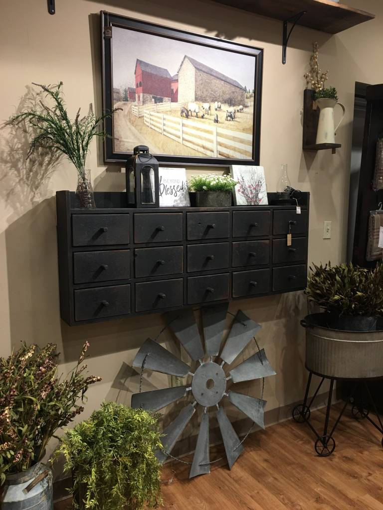 Apothecary Wall Cabinet