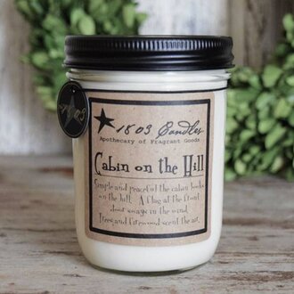 1803 Cabin On The Hill Candle