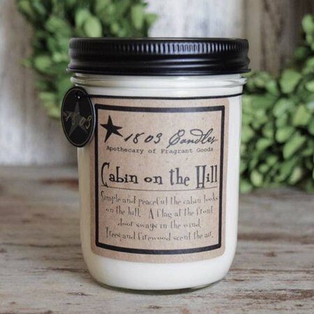 1803 Cabin On The Hill Candle