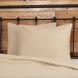 Burlap Vintage Sham