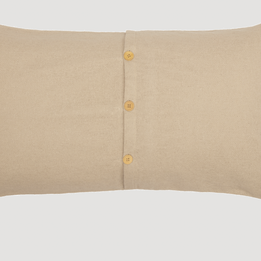 Burlap Vintage Sham