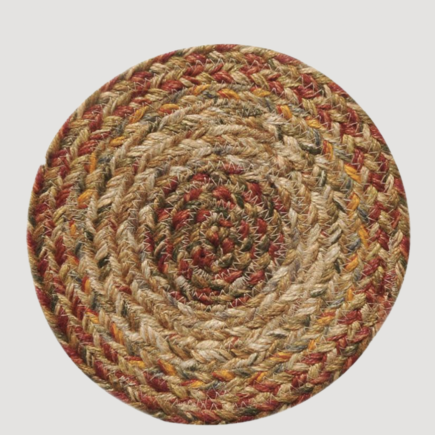 Harvest Jute Braided TableTop Accessories