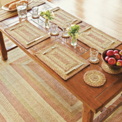 Harvest Jute Braided TableTop Accessories