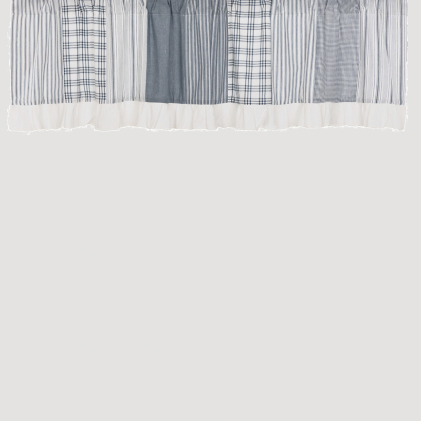 Sawyer Mill Blue Patchwork Valance